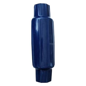 Dock Edge® - Torpedo 18" L x 5" D Navy Blue PVC Pipe Mount Dock Bumper
