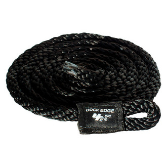 Dock Edge® - 3/8" D x 8' L Black MFP Fender Lines, 2 Pieces