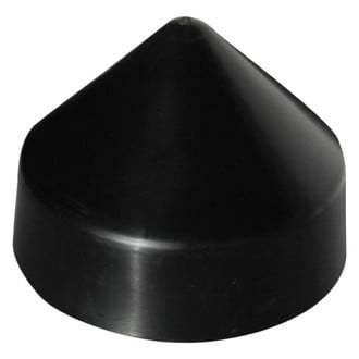 Dock Edge® DE91872F - 7" D Black PVC Conical Piling Cap