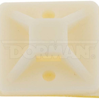 Dorman® - Nylon White Adhesive Back Wire Tie Mounts