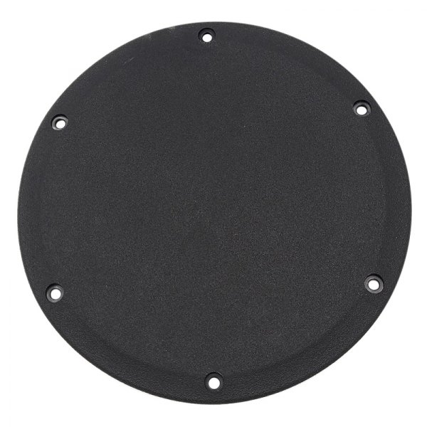 DPI Marine® - 6" D Black Down Deck Plate