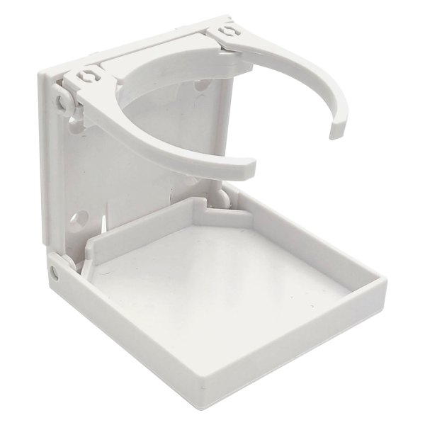 DPI Marine® - 4"x 4" O.D Polar White Adjustable Fold Up Drink Holder