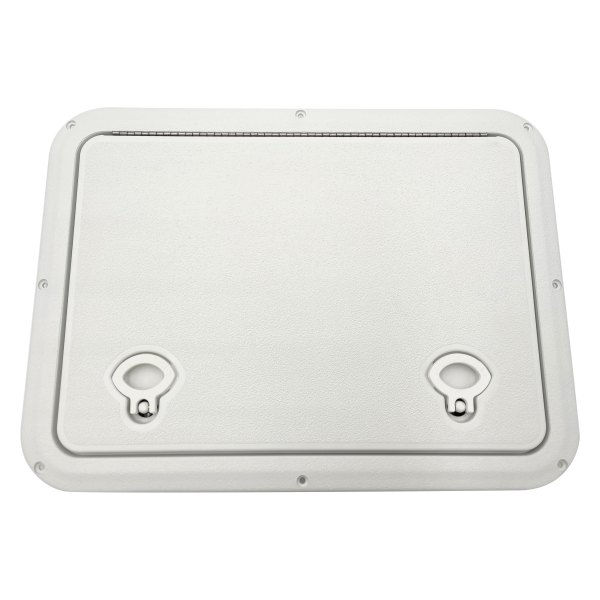 DPI Marine® - Flush Series 15-15/16" L x 11-1/4" W Polar White Rectangular Inspection Hatch
