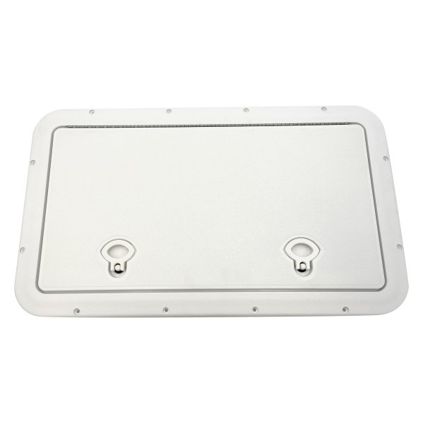 DPI Marine® - Flush Series 20-5/8" L x 11" W Polar White Rectangular Inspection Hatch