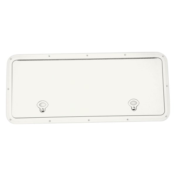 DPI Marine® - Flush Series 28-1/4" L x 11-1/4" W Polar White Rectangular Inspection Hatch