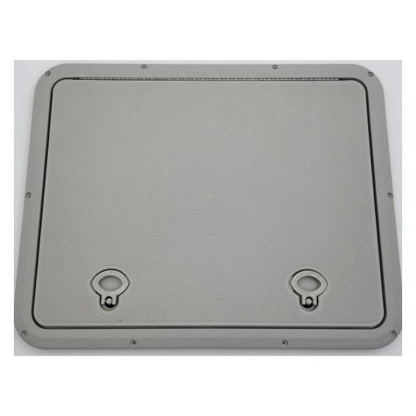DPI Marine® - Flush Series 23-1/8" L x 15-1/8" W Light Gray Rectangular Inspection Hatch