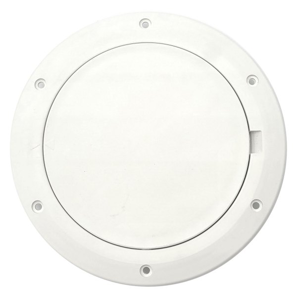 DPI Marine® - 6" D Polar White Pry-Out Deck Plate