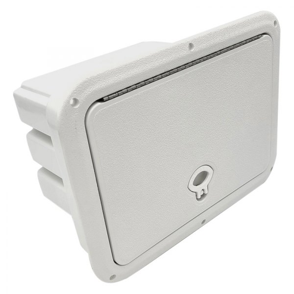  DPI Marine® - 11" H x 15" W x 9" D Polar White Tackle Center/First-Aid Storage Box