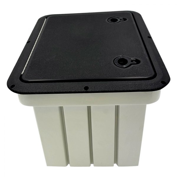  DPI Marine® - 13" W x 17-1/2" L x 11" H Black Tackle Center/First-Aid Storage Box