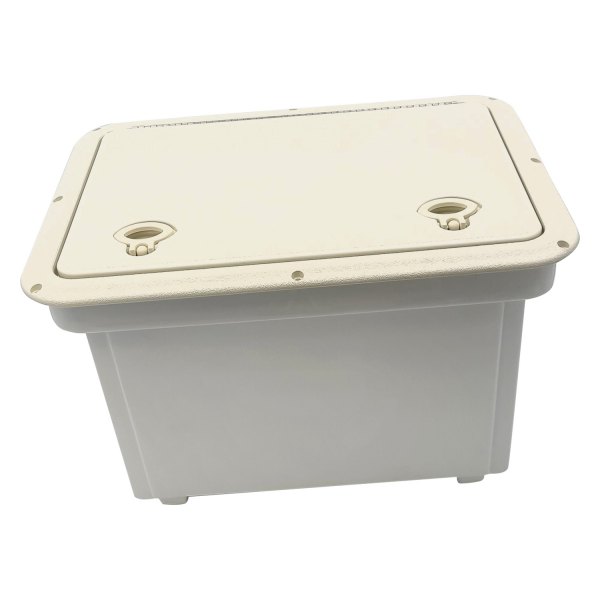 DPI Marine® - 13" W x 17-1/2" L x 11" H Marine White Tackle Center/First-Aid Storage Box