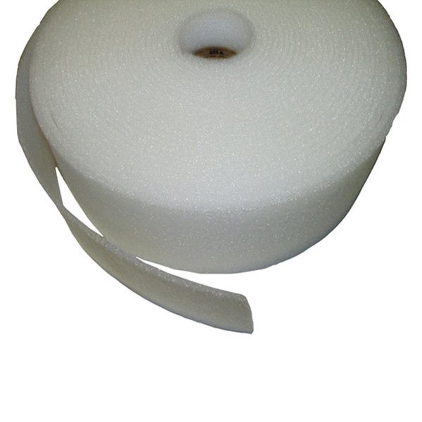 Dr.Shrink® - 75' L x 6" W x 0.25" H White Foam Padding