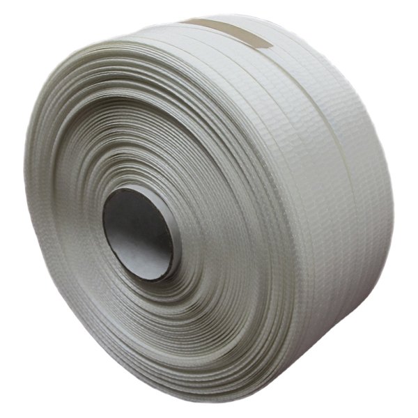 Dr.Shrink® - 3900' L x 1/2" W White Woven Heavy Duty Cord Strapping