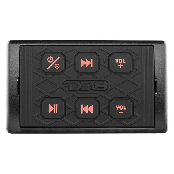 DS18® - Black USB/Aux/Bluetooth Stereo Receiver
