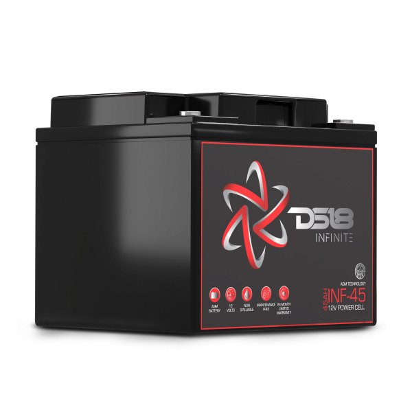 DS18® - Infinite™ 1500 W 45 Ah AGM Audio Power Battery