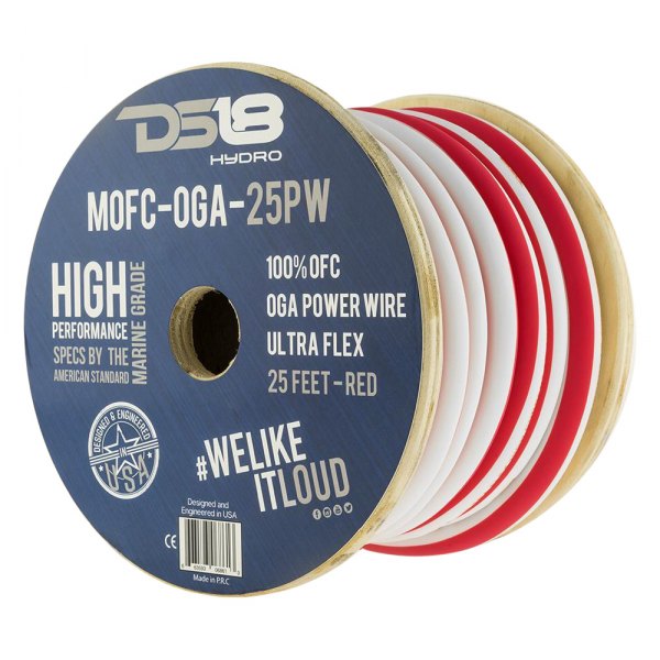 DS18® - HYDRO 0 AWG 25' Power Wire