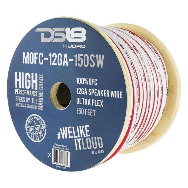 DS18® - HYDRO 12 AWG 150' Speaker Wire