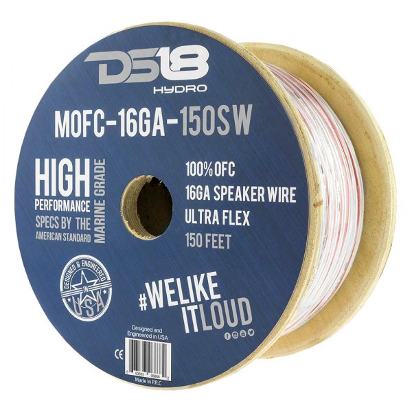 DS18® - HYDRO 16 AWG 150' Speaker Wire