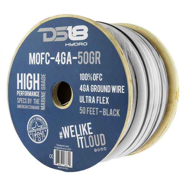 DS18® - HYDRO 4 AWG 50' Ground Wire