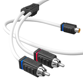 DS18® - 1 RCA F to 2 RCA M 1' Audio Y-Cable