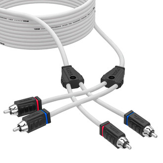 DS18® - 2 RCA M to 2 RCA M 25' Audio Cable