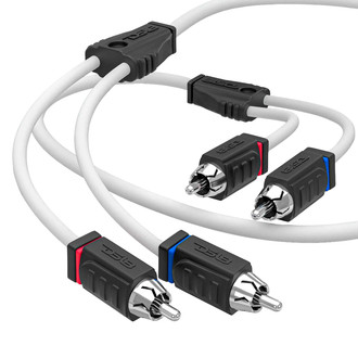 DS18® - 2 RCA M to 2 RCA M 3' Audio Cable
