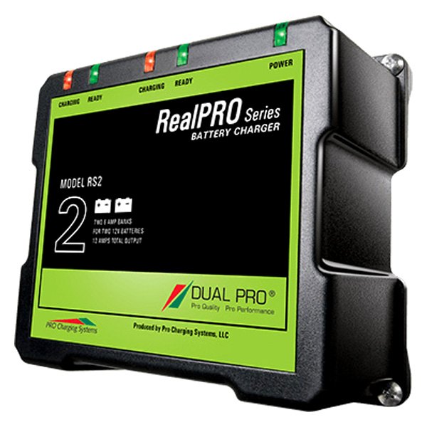 Dual Pro® - Real Pro Series 12A 2-Bank Battery Charger