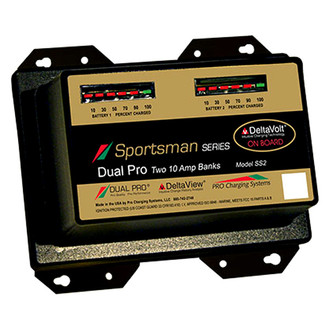 Dual Pro® - Sportman Series 20A 2-Bank Battery Charger