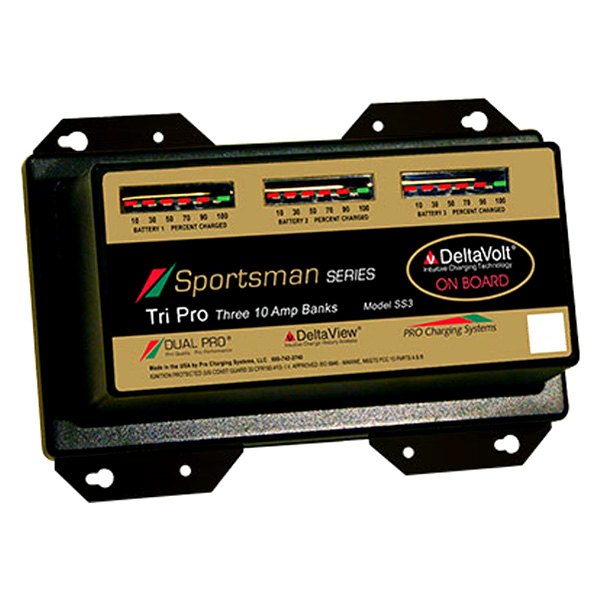 Dual Pro® - Sportman Series 30A 3-Bank Battery Charger