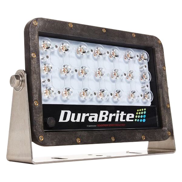 DuraBrite® - Mini Series 144 W 20° 16670 lm 12 - 24 V DC 12.9" L x 3.1" W x 8.3" H Black Housing White Bracket Mount LED Spot Light