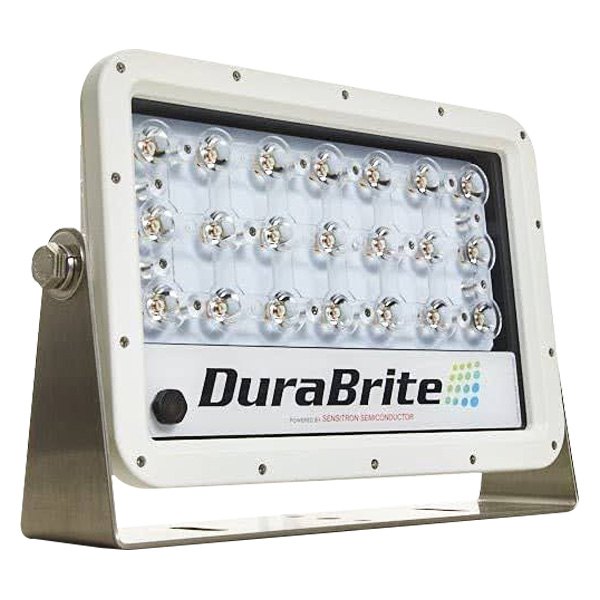 DuraBrite® - Mini Series 144 W 20° 16670 lm 12 - 24 V DC 12.9" L x 3.1" W x 8.3" H White Housing White Bracket Mount LED Spot Light