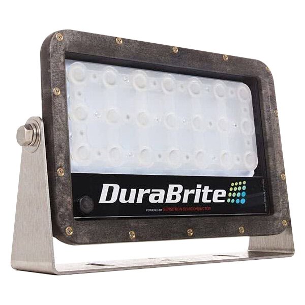 DuraBrite® - Mini Series 144 W 76° 16670 lm 12 - 24 V DC 12.9" L x 3.1" W x 8.3" H Black Housing White Bracket Mount LED Flood Light