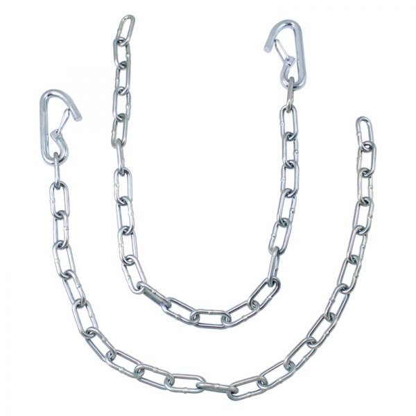 Dutton Lainson® - Class ll 36" L x 3/16" D 3500 lb Zinc-Plated Steel Welded Link Safety Chain with Safety Hook