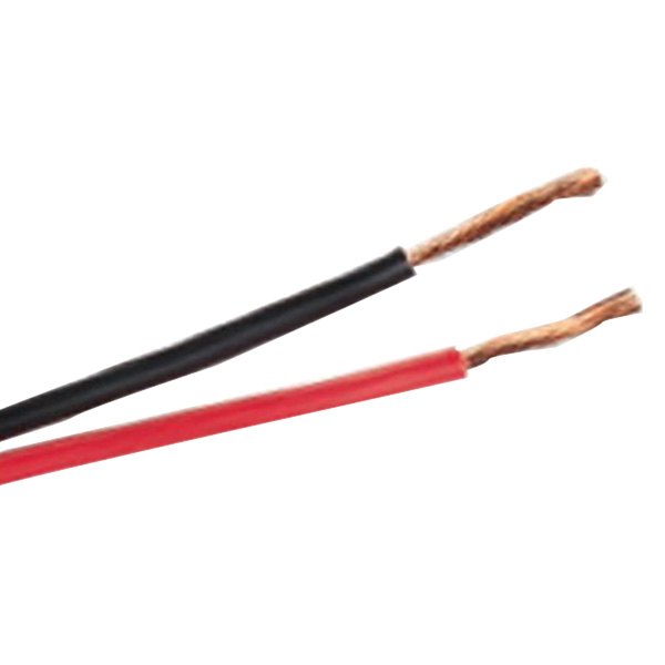 East Penn® - 16/2 AWG 100' Red/Black Bonded Parallel Wire