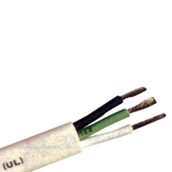 East Penn® - 14/3 AWG 100' Black/Green/White Tinned Triplex Cable