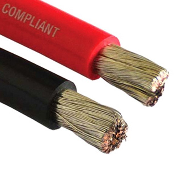 East Penn® - 2 AWG 100' Black Tinned Battery Cable