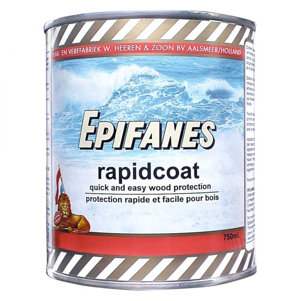 Epifanes North America® - Rapidcoat 25.36 oz. Clear Satin Wood Varnish