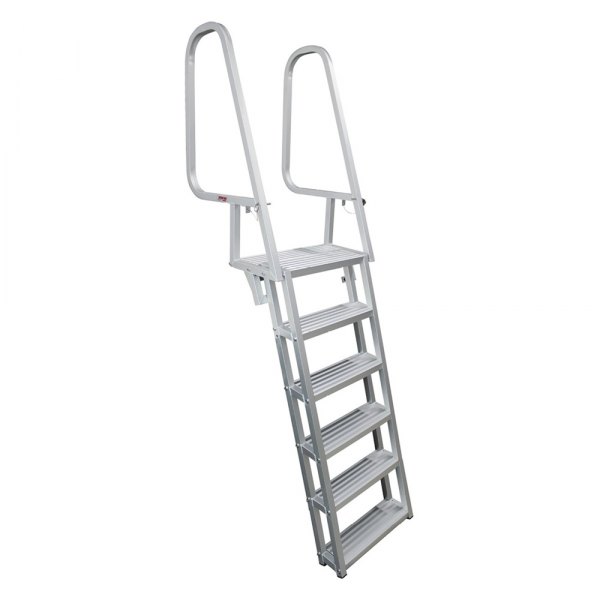Extreme Max® - Deluxe 51-3/4" H 6-Step Flip-Up Dock Ladder
