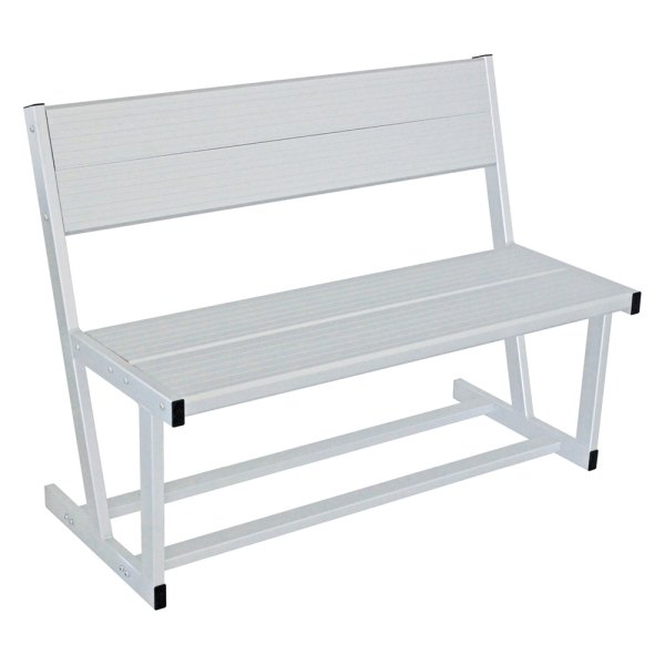 Extreme Max® - 45" W x 17" H x 16" D Aluminum Dock and Patio Bench