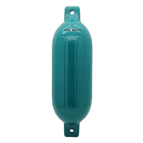 Extreme Max® - BoatTector 5.5" D x 20" L Teal Twin Eye Cylindrical Inflatable Fender