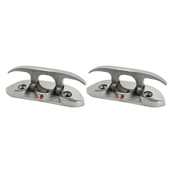 Extreme Max® - 4-9/16" L Stainless Steel Folding Cleat, 2 Pieces