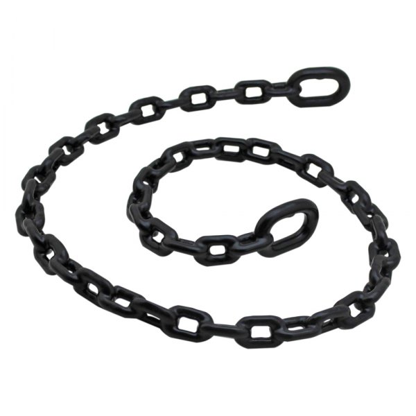 Extreme Max® - BoatTector 1/4" D x 4' L Black PVC-Coated Anchor Chain