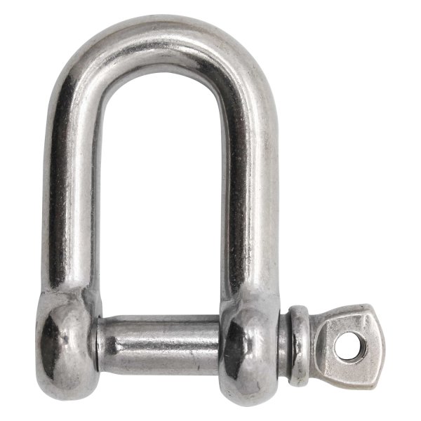 Extreme Max® - BoatTector 3/8" Stainless Steel Screw Pin D-Shackle, 1 Piece