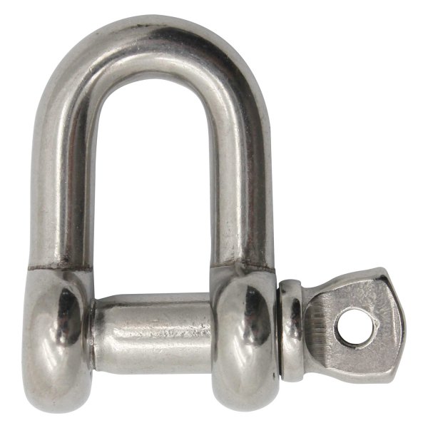 Extreme Max® - BoatTector 7/16" Stainless Steel Screw Pin Chain D Shackle, 1 Piece