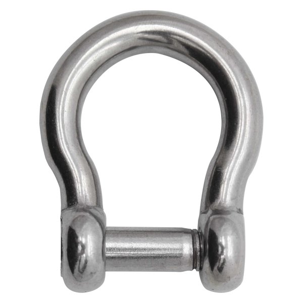 Extreme Max® - BoatTector 3/8" Stainless Steel Bow Shackle with No-Snag, 1 Piece