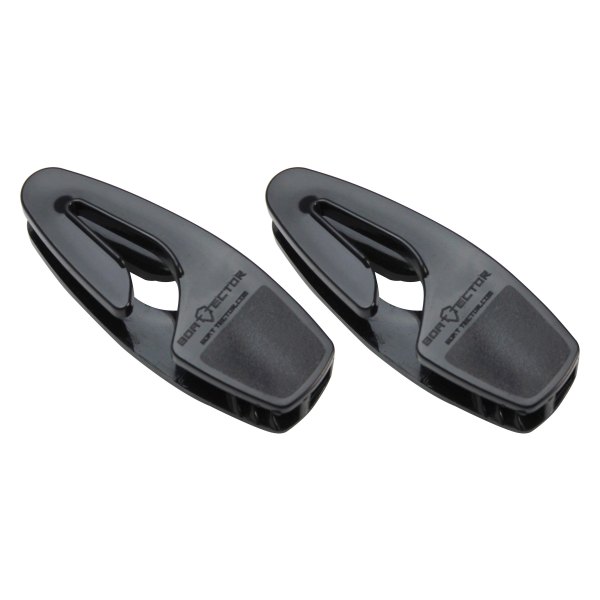 Extreme Max® - BoatTector Black Sailboat Fender Hangers