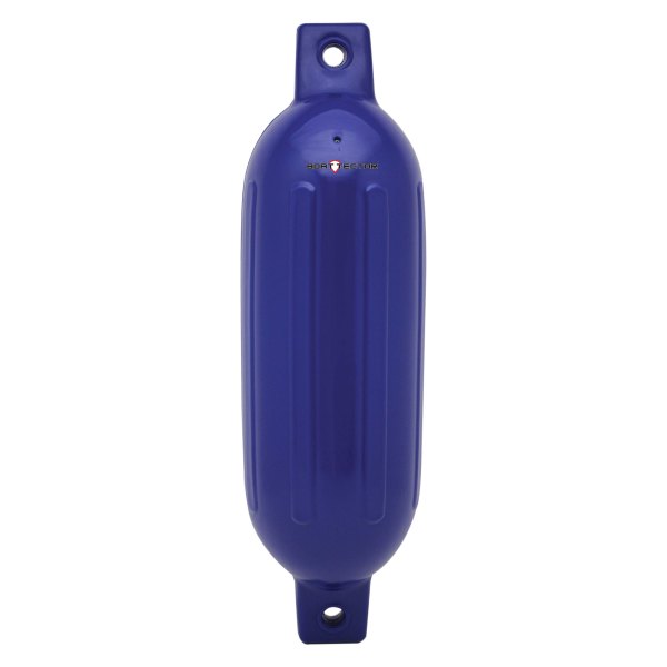 Extreme Max® - BoatTector 5.5" D x 20" L Cobalt Blue Twin Eye Cylindrical Inflatable Fender
