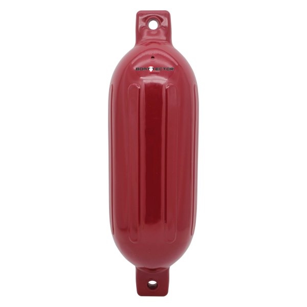 Extreme Max® - BoatTector 5.5" D x 20" L Cranberry Twin Eye Cylindrical Inflatable Fender