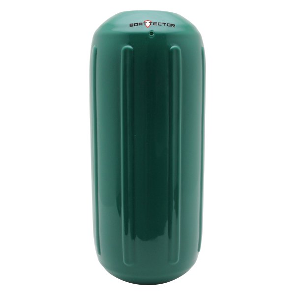 Extreme Max® - BoatTector 6.5" D x 15" L Forest Green Line Through Center Cylindrical Inflatable Fender