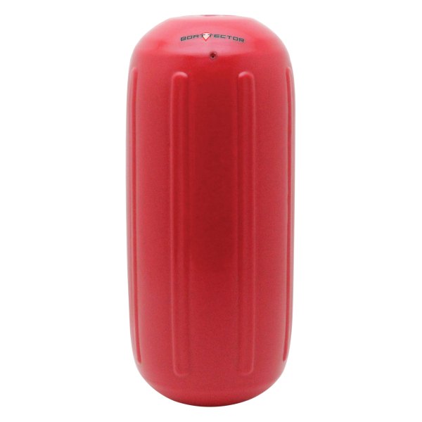 Extreme Max® - BoatTector 6.5" D x 15" L Bright Red Line Through Center Cylindrical Inflatable Fender