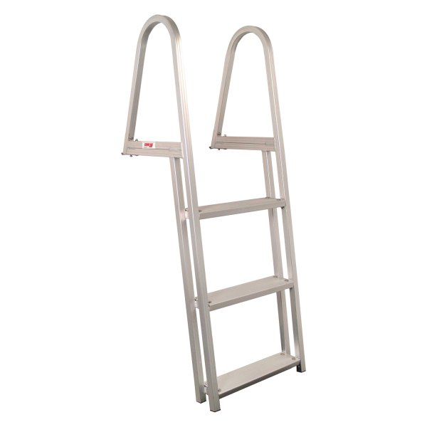 Extreme Max® - 32-3/4" H Aluminum 3-Step Tilt Pontoon/Dock Ladder